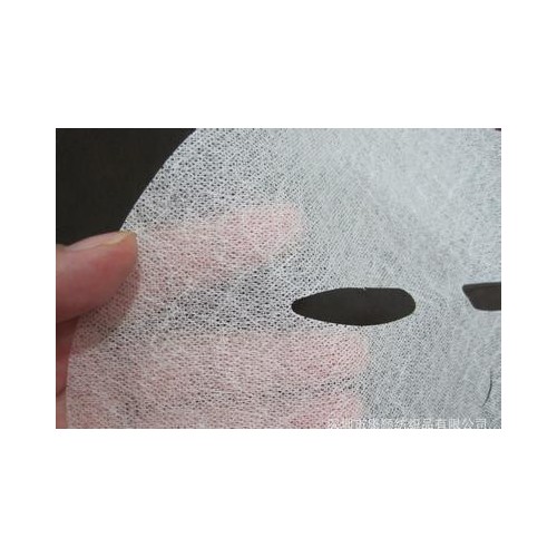 加工直销仿蚕丝隐形面膜布，日本384替代品，轻薄透面膜纸
