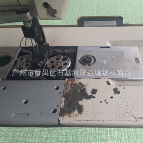 大梭床双针车工业缝纫机原装日本进口图3