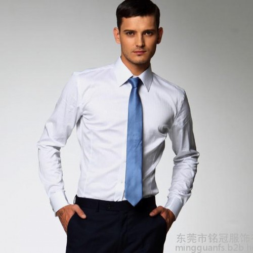东莞定做男衬衫请 │东莞铭冠服装│图2