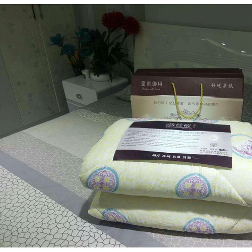 韩式时尚 **御用辣木安神蚕丝被会销礼品图3