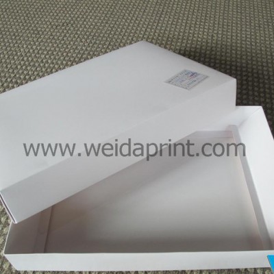 专业生产白卡纸衬衫盒 可定做  广东东莞
