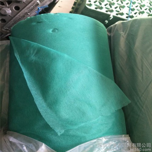 深圳厂家生产绿化护坡无纺布园林绿化无纺布草绿色PP纺粘无纺布图2