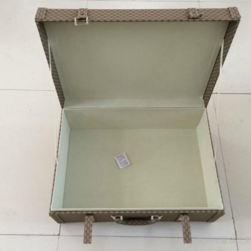 礼品 厂家定做 皮盒 精致家纺皮盒 PU皮质礼品盒 蚕丝被包装盒 夏天空调被包装盒图3