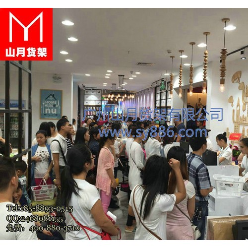 熳洁儿内衣货架，女装货架，男装衬衫货架图2