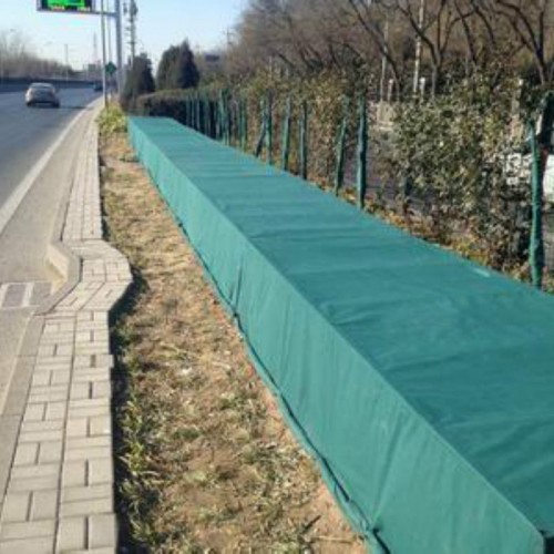 【昊辰永兴】高速公路等护坡绿化防寒布 绿化防寒布 绿化无纺布 防寒无纺布 草坪无纺布 越冬无纺布 防寒布批发图1