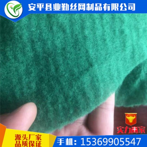 防尘布**郑州 墨绿色防尘土工布 可降解防尘布短丝无纺布图2