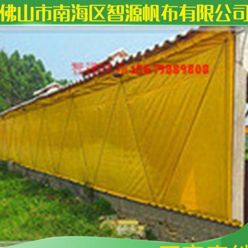 三防油布盖货帆布篷布缝纫机涂层防水布帆布卷帘加工图3