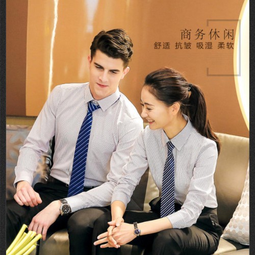 职业装 行政装 衬衣 衬衫男女款图3