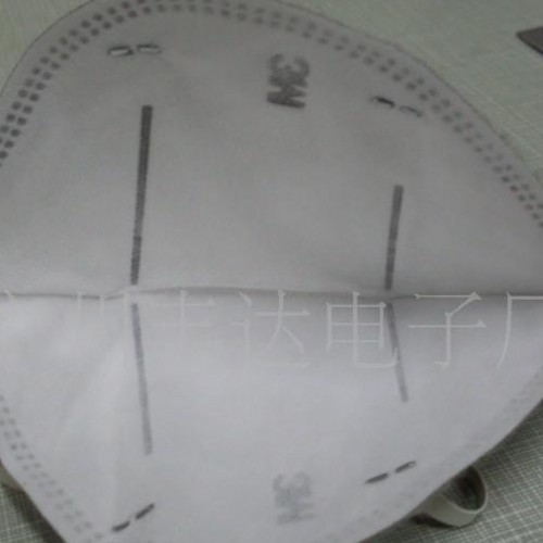 供应N95灰色无纺布，防尘口罩，无纺布口罩，折叠式口罩，口罩图2
