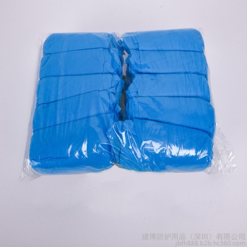 鞋套无纺布一次性防滑鞋套加厚无纺布耐磨鞋套图2