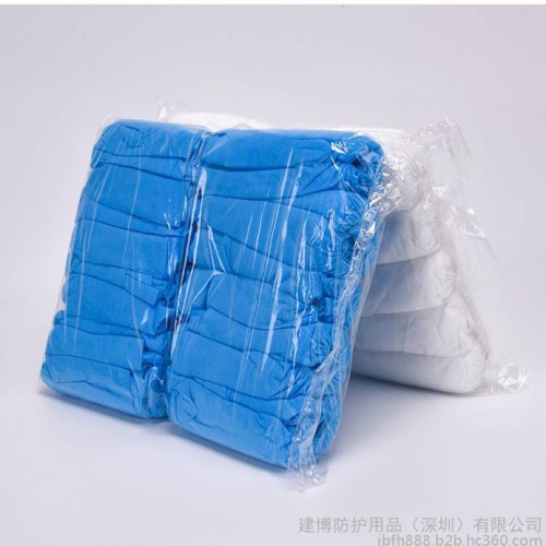 鞋套无纺布一次性防滑鞋套加厚无纺布耐磨鞋套图4