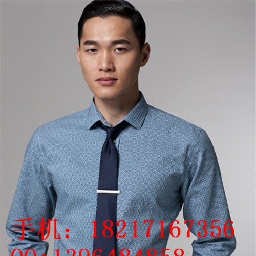 男式衬衫夏季男衬衫订做工作服衬衫  商务男士衬衫