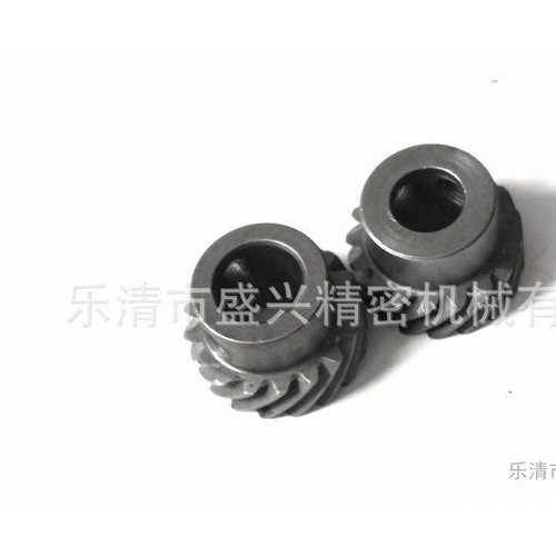 缝纫机重机款373系列大小孔斜齿轮驱动齿轮同步带轮图2