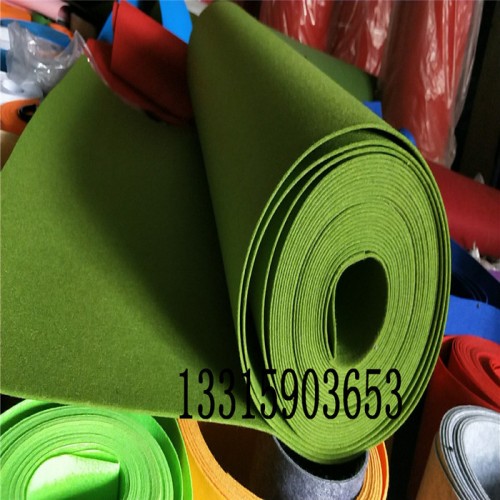 供应针刺无纺布 针刺毡 彩色无纺布 毛毡包 婚庆用品 喜庆用品 隔音消音装饰板图7
