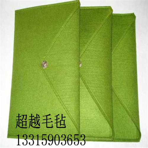 供应超越针刺无纺布 羊毛毡 大棚保暖无纺布 耐高温阻燃毛毡 汽车内饰毡 彩色无纺布 毛毡圈 过滤垫 定做电脑包图3