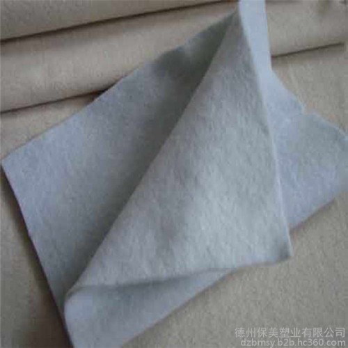 供应涤纶短丝建筑无纺布， 针刺无纺布土工布， 200g短丝土工布，供货及时图2