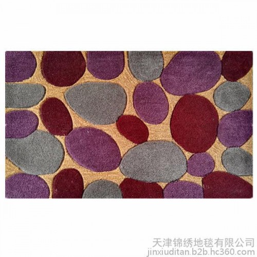 锦绣地毯手工制作羊毛腈纶地毯可量身定做图8