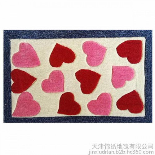 锦绣地毯手工制作羊毛腈纶地毯可量身定做图3