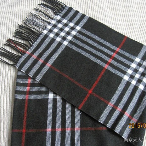 腈纶秋冬格子围巾 加工定做checked scarf 礼品促销出口北美图2