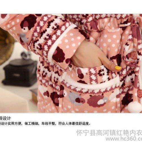 供应品质各类型冬季睡衣批发图2