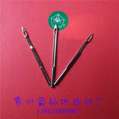 供应蓝钻3.9*105腈纶草坪簇绒地毯针**-定制