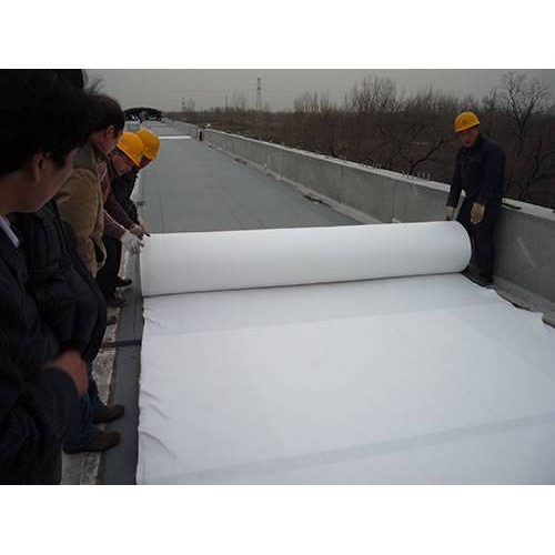 欣旺白色无纺布，短丝土工布300g河道护坡公路混养护支持订做加工现货图4