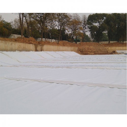 欣旺白色无纺布，短丝土工布300g河道护坡公路混养护支持订做加工现货图3