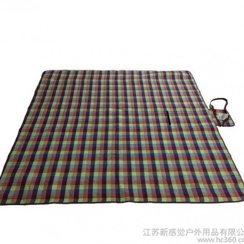 现货 特价2*2米腈纶野餐垫 春游郊游防水图2