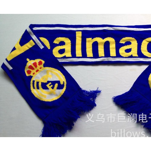 **球迷围巾 针织弹力围巾 广告印刷腈纶围巾图2