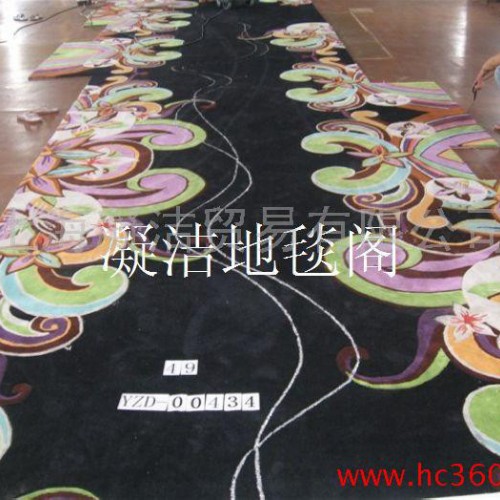 供应【凝洁】壁纸腈纶手工地毯客厅地毯卧室地毯 低碳环保图2