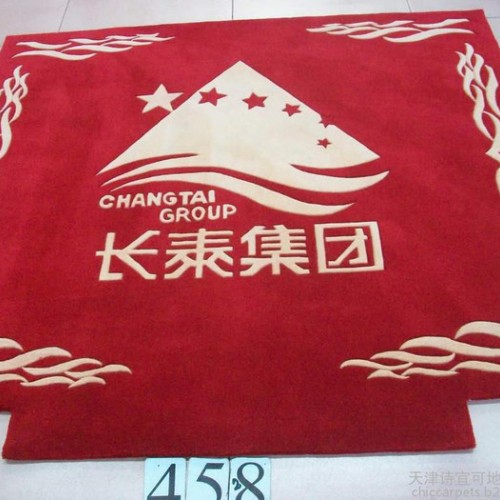 定做各种电梯地毯，纯手工腈纶地毯图3