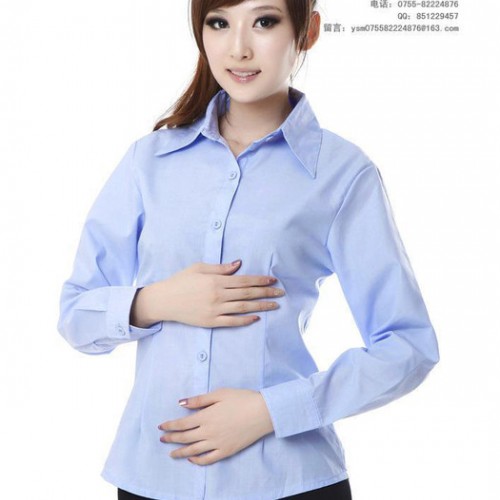 简约职业装制服 时尚修身职业装套装 专业定做衬衫套装图1