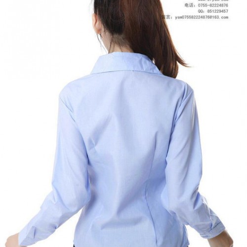 简约职业装制服 时尚修身职业装套装 专业定做衬衫套装图2