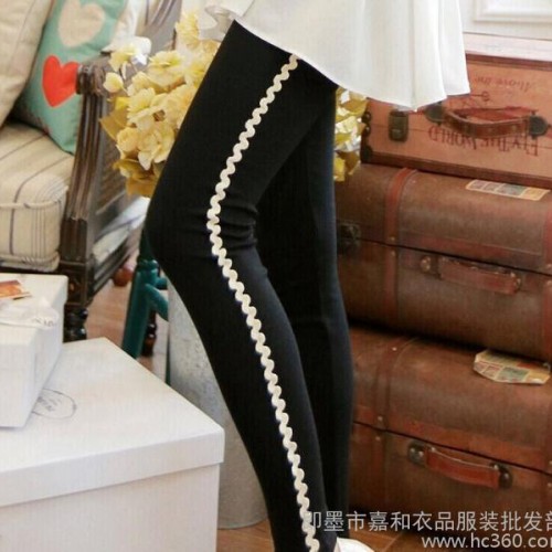 新款打底裤,冬季打底裤,女士打底裤,新款女士打底裤,不倒绒裤,侧图1