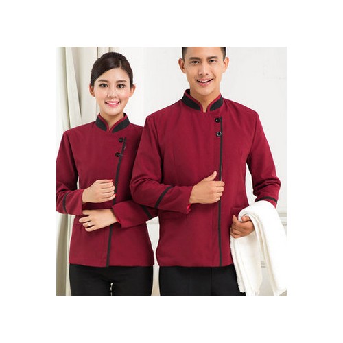 贵仕佳艺春秋季新款商务工作服衬衫 酒店前台服定制图2