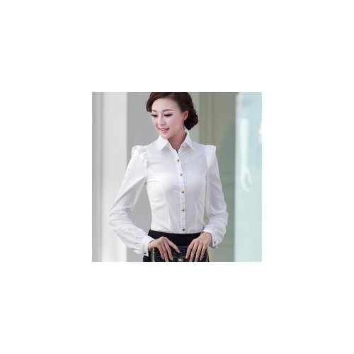 供应恒暄Ｇ９６秋冬制服衬衫工作服衬衣文化衫定做图2