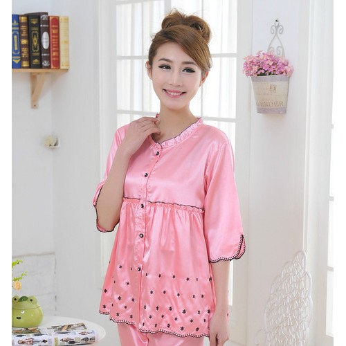供应馥瑞香丝绸睡衣家居服套装图3