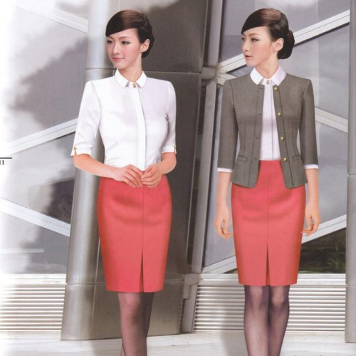 女西服 女套装 女式职业装 工装 工作服 女西服 女衬衫图8