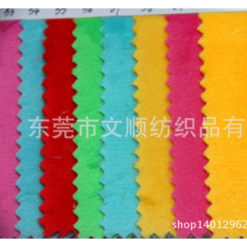 厂价** 水晶超柔布 玩具鞋子手袋抱枕头睡衣用料 多色现货图3