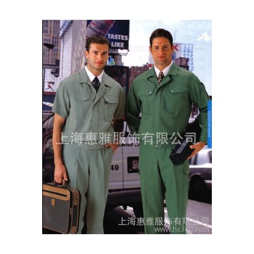 夏季工作服涤棉夹克衫衬衫POOL衫广告衫厨师服白大褂定做图3