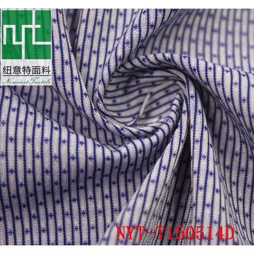 纽意特全棉色织NYT-T150514D款提花衬衫时装面料厂家定制图4