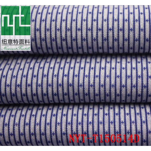 纽意特全棉色织NYT-T150514D款提花衬衫时装面料厂家定制图3