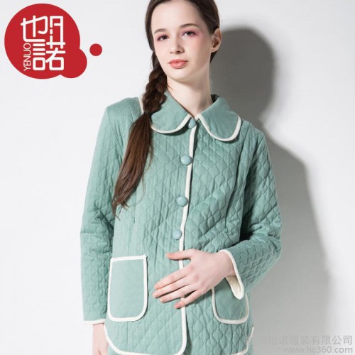 孕妇产前产后哺乳家居服睡衣图2