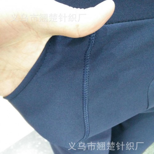 春季新款 薄款纯色竹炭时尚打底裤 地摊热卖中老年女裤子特价图1