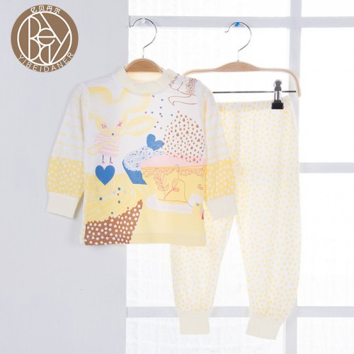亿贝丹尔【新品】外贸童家居服套装儿童睡衣纯棉韩国儿童家居服韩版两件套图2