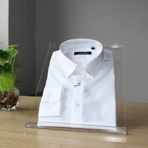 Likecao 透明亚克力衬衫展示架 衬衣展示道具陈列道具 服装专卖店展示用品 品牌衬衫架图2