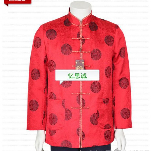 供应男式唐装定做—忆思诚服装—定做唐装—北京唐装图3