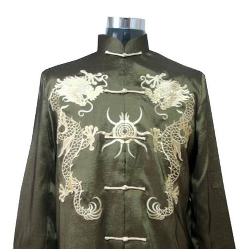 供应男式唐装定做—忆思诚服装—定做唐装—北京唐装图1