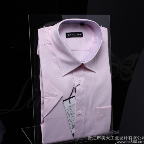 Likecao 亚克力有机玻璃衬衫架 服装店展示架 衣服陈列架 品牌店展示道具图3