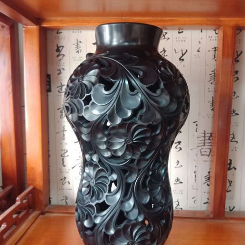 唐装花瓶  客厅摆件 家居摆件  洒店摆件图2